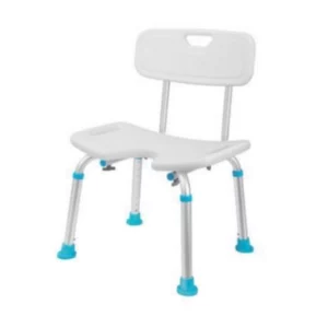 Silla de Ducha Altura Regulable con Asiento en U