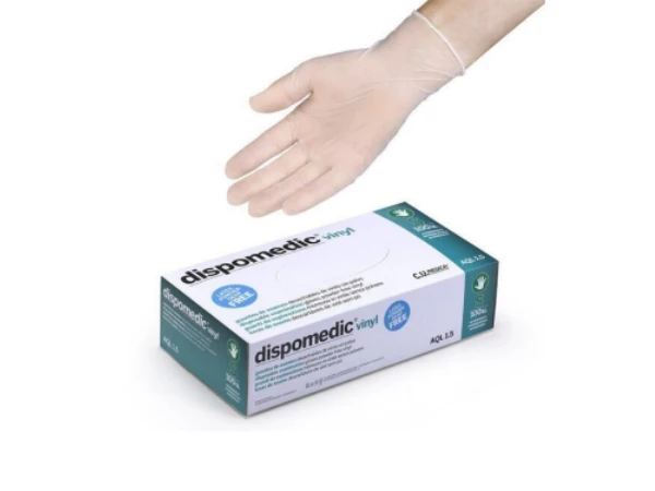 Guante de Vinilo Sin Polvo