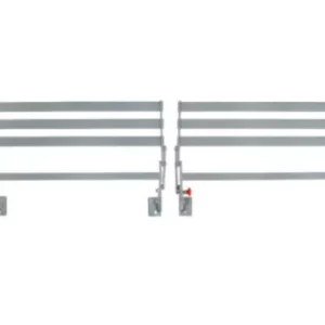 Juego de Barandillas Segmentadas Acero (4 uds)